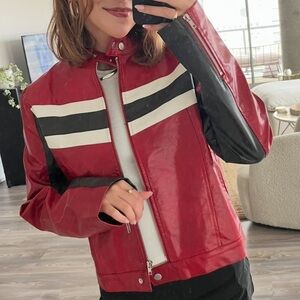 Red Leather Jacket